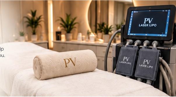 PV Laser Lipo treatment room and technology